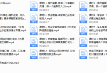 12堂高效表达课(完结)-干物库