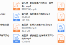 恋爱艺术《长情计划》-干物库