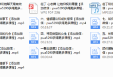 但丁《女生密码》视频课程-干物库
