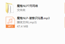魔鬼NLP讲课-干物库