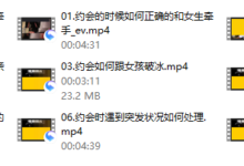 爱上情感:约会加速器-干物库