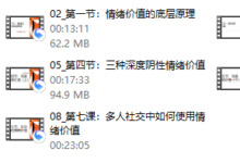 方赏《情绪价值入门课》-干物库