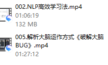 魅男《nlp大脑升维》-干物库