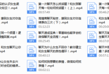 魅力男神系列之新手聊天模板-干物库