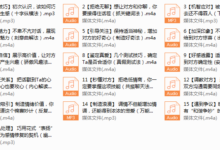 素云《用聊天赢得爱情》-干物库