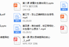 女性心理学——8小时让你读懂女性心理-干物库