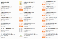 克服SY的自助课-干物库