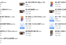 馄饨哥真男人教学课程(更新版)-干物库