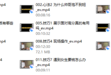 熊猫2024年新课3.0《高手法则》-干物库