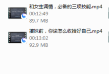 老吴-快速撩妹必备技能-干物库