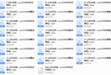 2017年《恋爱小贴士》线下视频课程-干物库