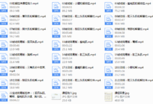 全身肌群——主动被动松解拉伸  更新至22期-干物库