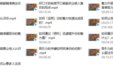 王一名·吸引力出圈指南让优质的人主动认识你个人品牌营销-干物库