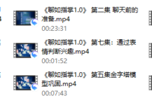 爱上情感:撩如指掌1.0-干物库