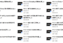 佳利《男性觉醒1.0》-干物库