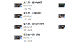 ricky情感《吸引力私教》-干物库