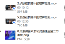 火种情感《形象管理提升课》-干物库
